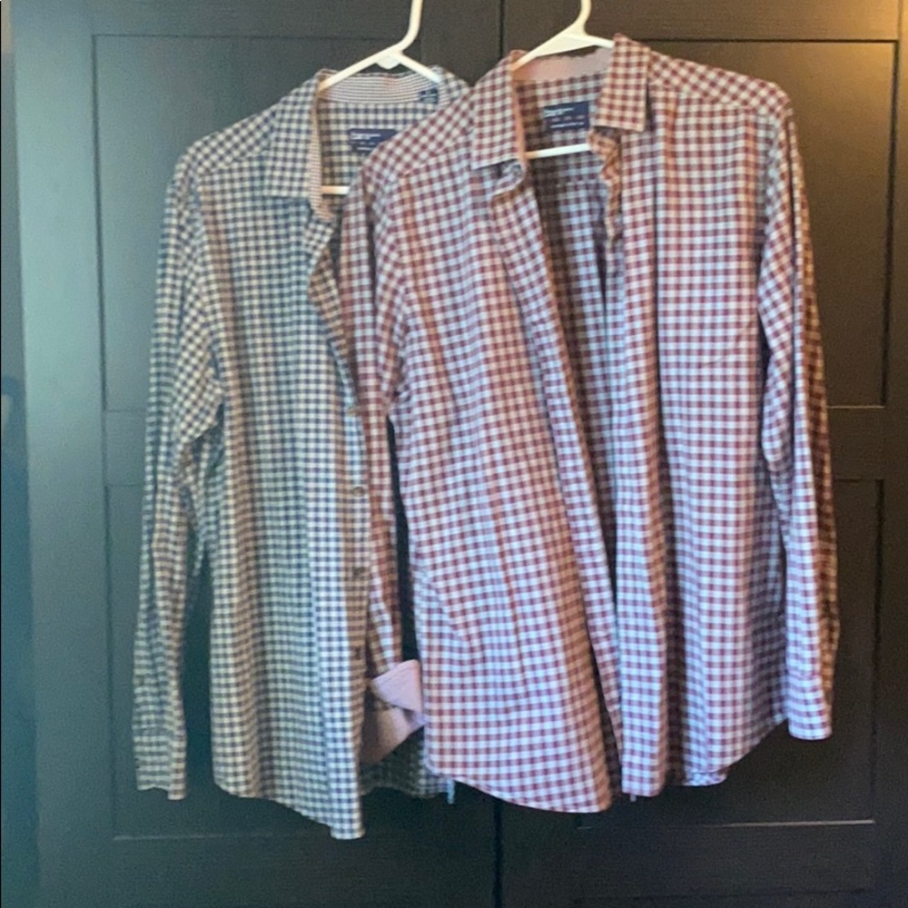 Men’s Bar 3 slim fit buttons ups!